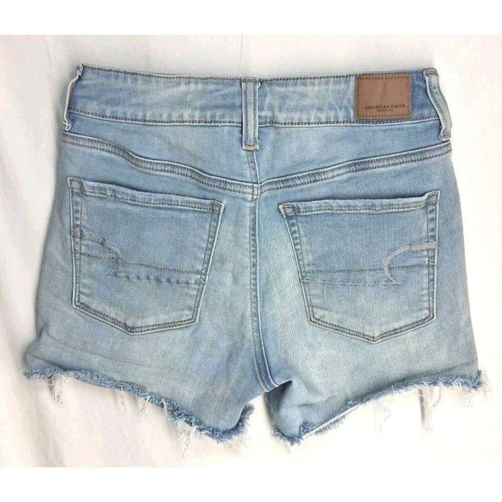 American Eagle Next Level Stretch High Rise Shortie Womens 4 Resortwear Beach
